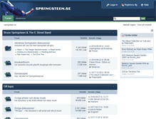 Tablet Screenshot of forum.springsteen.se